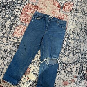 Abercrombie & Fitch Blue Denim Jeans